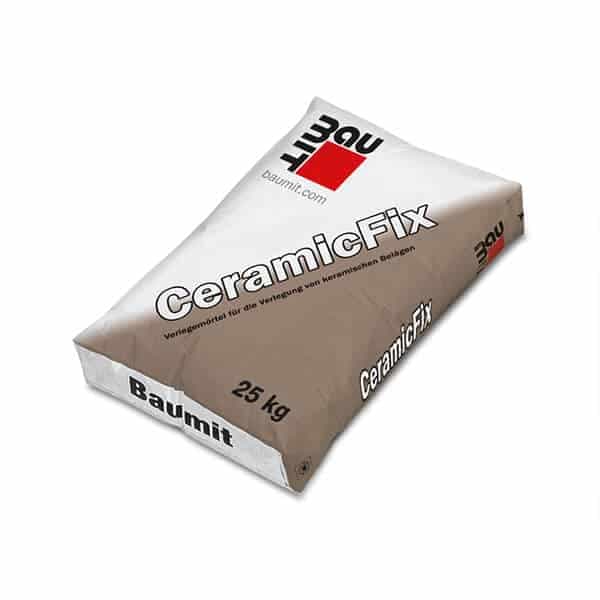 Adeziv pentru placi ceramice CeramicFix Baumit — imagine 1