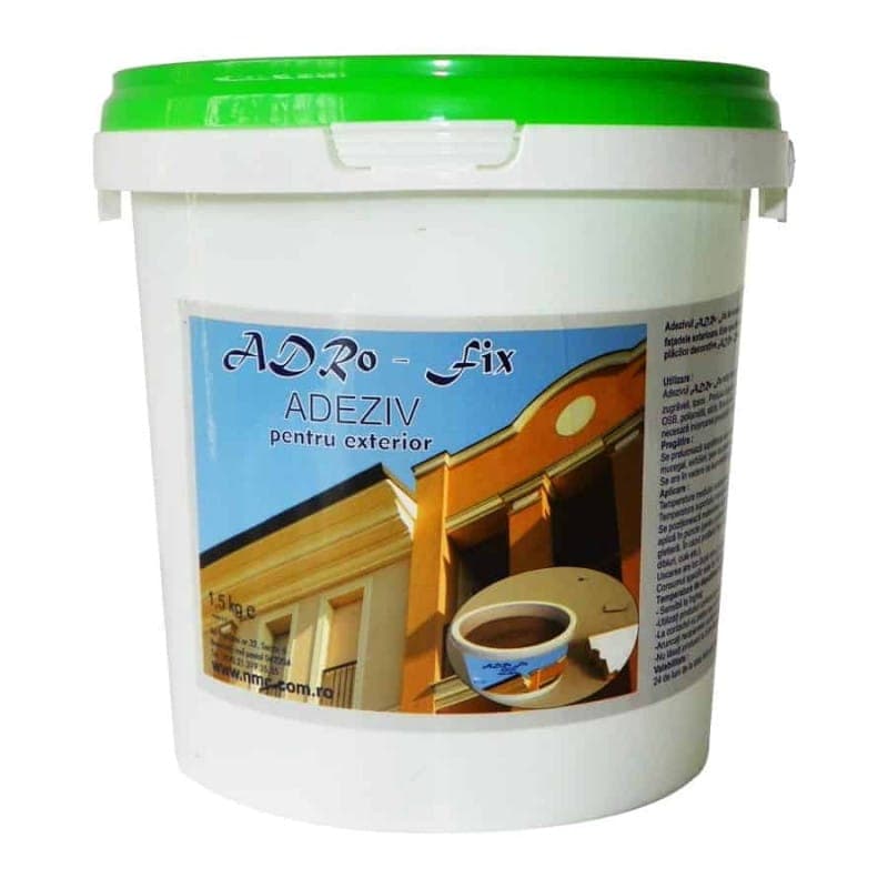 Adeziv profiluri decorative exterior #REZISTENT Adro Fix 1.5 Kg
