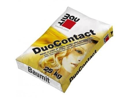 Adeziv si masa de spaclu polistiren Baumit DuoContact — imagine 1