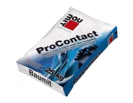 Adeziv si masa de spaclu polistiren Baumit ProContact — imagine 1