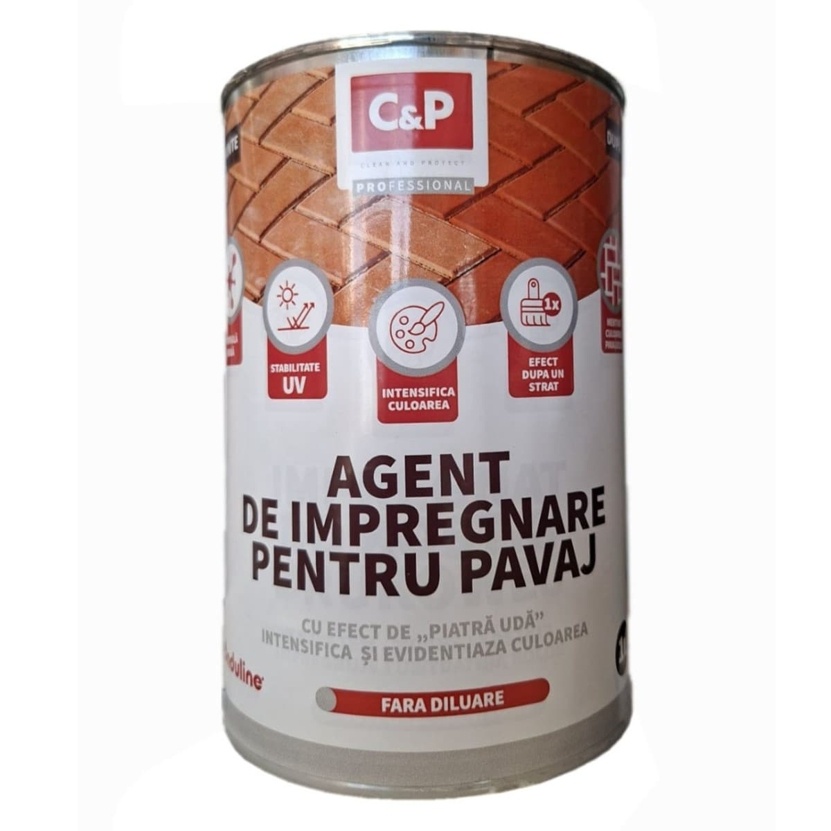 Agent impregnare pavaj, efect piatra umeda Onduline, C&P, 1 L