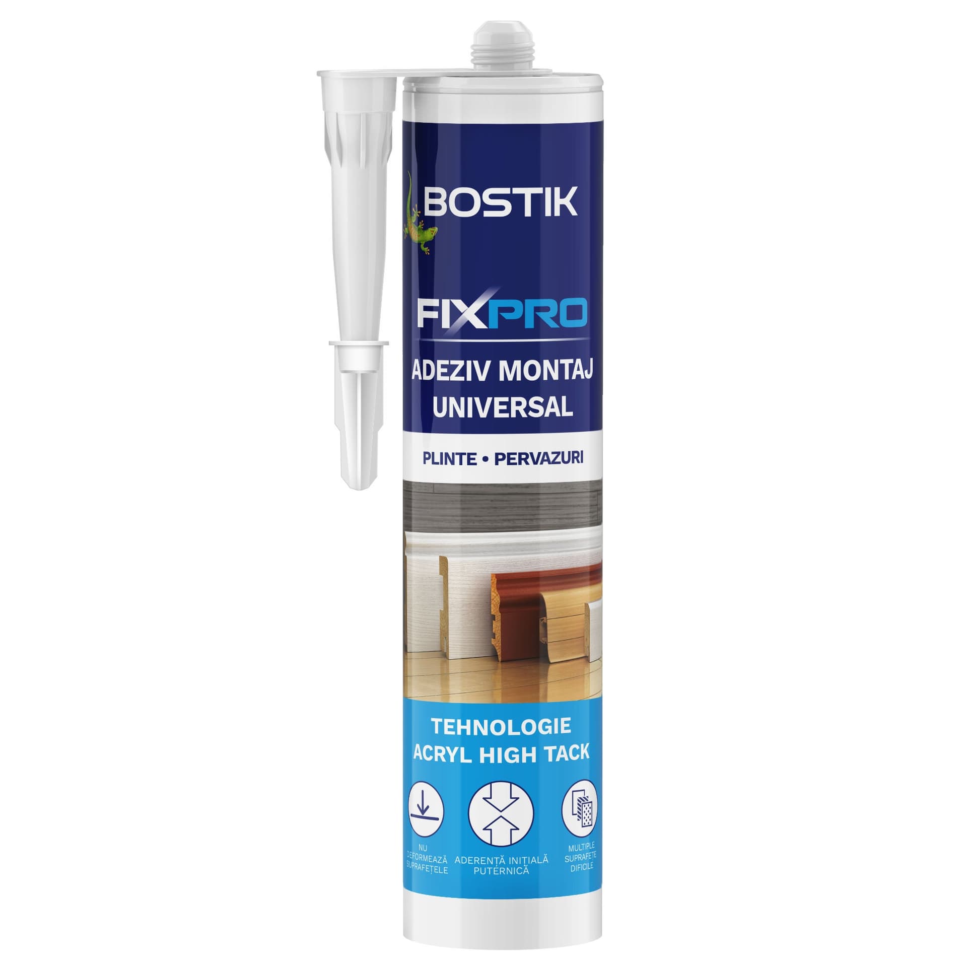 Akfix High Tack Adeziv cu fixare rapidă, alb, 290ml — imagine 1