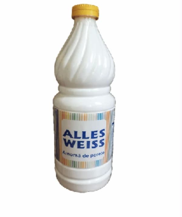 Amorsa de perete dispersie apoasa, #REZISTENT Alles Weiss, 0.9 L