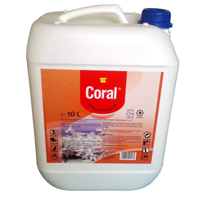 Amorsa perete Coral, interior / exterior, 10 L