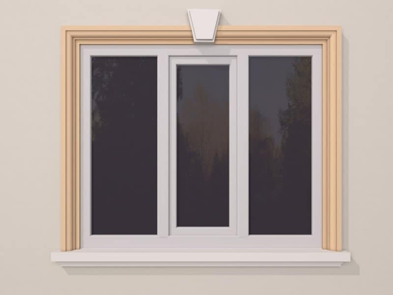 ANCADRAMENT FEREASTRA EXTERIOR FP101 120x80mm — imagine 3