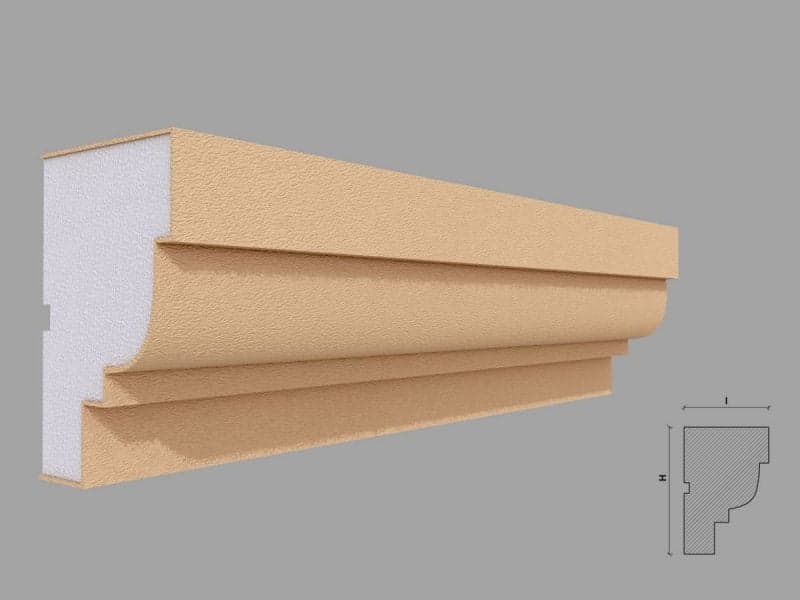 ANCADRAMENT FEREASTRA EXTERIOR FP101 120x80mm