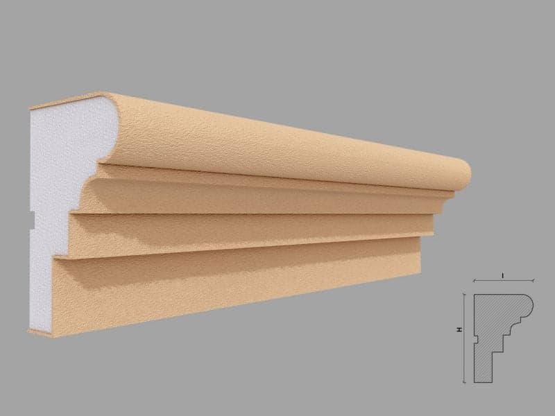 ANCADRAMENT FEREASTRA EXTERIOR FP103 DIMENSIUNE 120X80MM