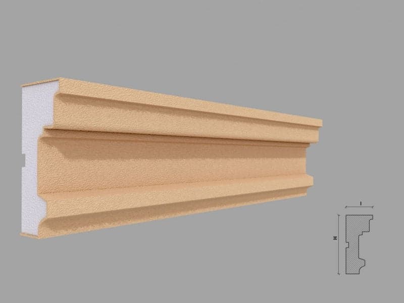 ANCADRAMENT FEREASTRA EXTERIOR FP104 110x50mm