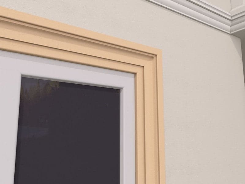 ANCADRAMENT FEREASTRA EXTERIOR FP106 DIMENSIUNE 140X62MM — imagine 2