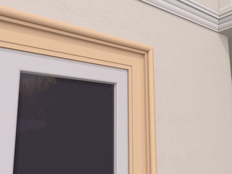 ANCADRAMENT FEREASTRA EXTERIOR FP107 DIMENSIUNE 150X60MM — imagine 2