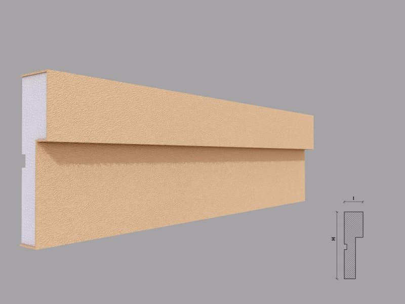 ANCADRAMENT FEREASTRA EXTERIOR FP111 DIMENSIUNE 125X35MM