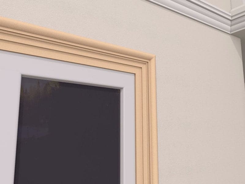 ANCADRAMENT FEREASTRA EXTERIOR FP114 DIMENSIUNE 115X50MM — imagine 2