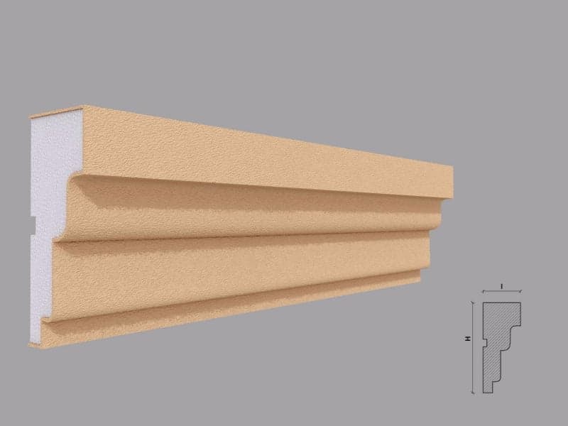 ANCADRAMENT FEREASTRA EXTERIOR FP115 DIMENSIUNE 120X50MM