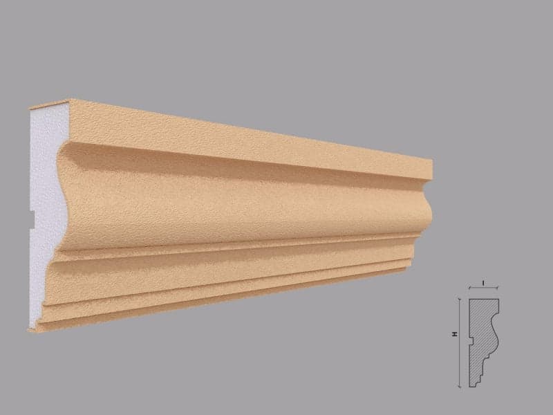ANCADRAMENT FEREASTRA EXTERIOR FP116 DIMENSIUNE 120X40MM