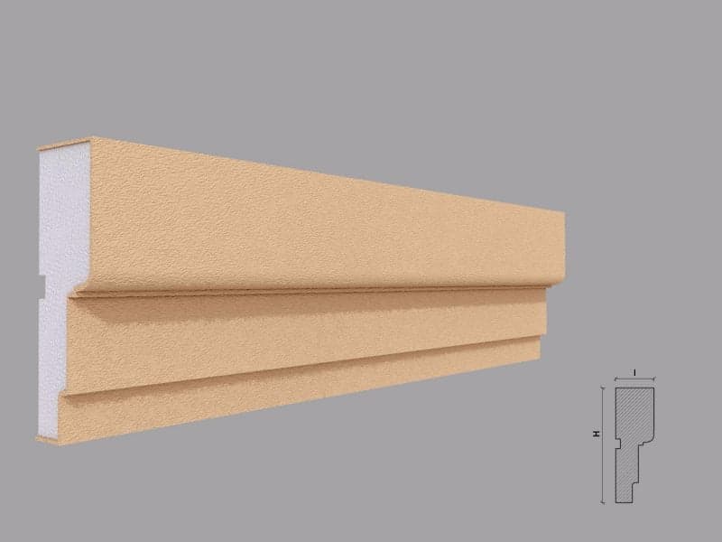 ANCADRAMENT FEREASTRA EXTERIOR FP117 DIMENSIUNE 140X40MM