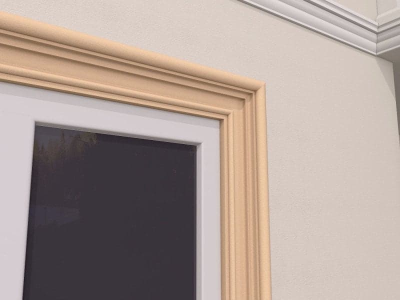 ANCADRAMENT FEREASTRA EXTERIOR FP123 DIMENSIUNE 135X81MM — imagine 2
