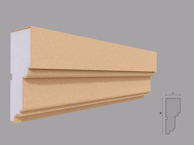 ANCADRAMENT FEREASTRA EXTERIOR FP126 DIMENSIUNE 140X56MM
