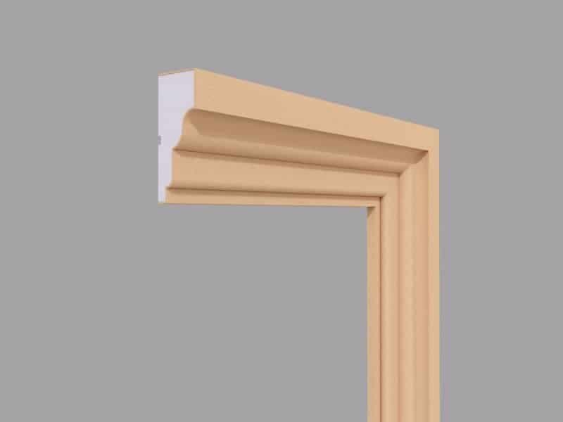 ANCADRAMENT FEREASTRA EXTERIOR FP130 DIMENSIUNE 146X63MM — imagine 3