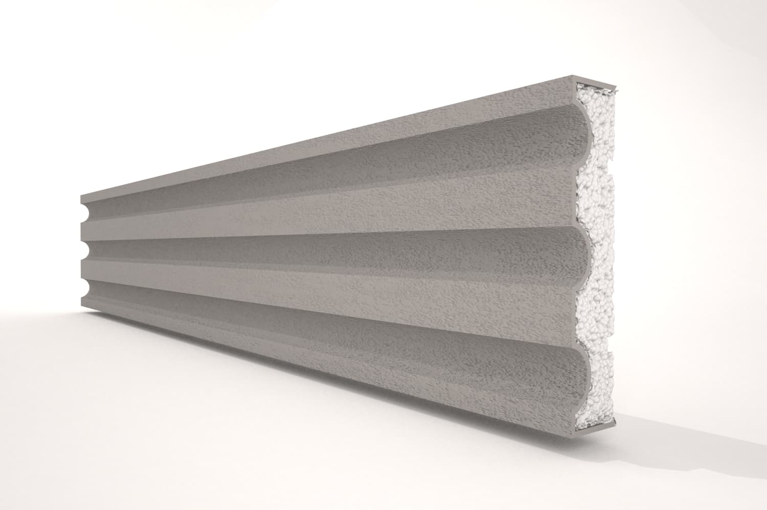 Ancadrament ferestre decorativ polistiren EPS NA111, 2000 x 96 x 20 mm