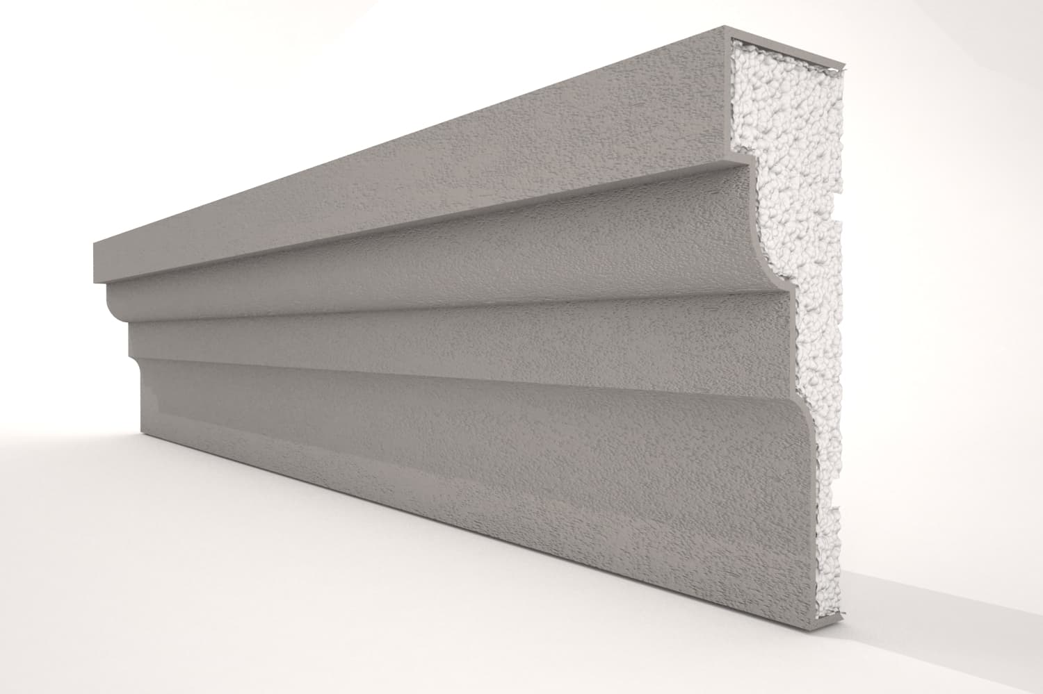 Ancadrament ferestre decorativ polistiren EPS NA120, 2000 x 100 x 40 mm