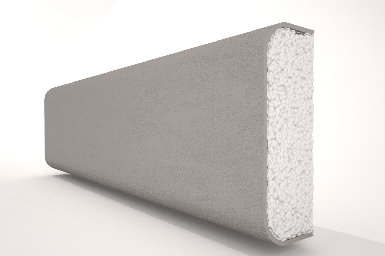 Ancadrament ferestre decorativ polistiren EPS NA123, 2000 x 120 x 45 mm