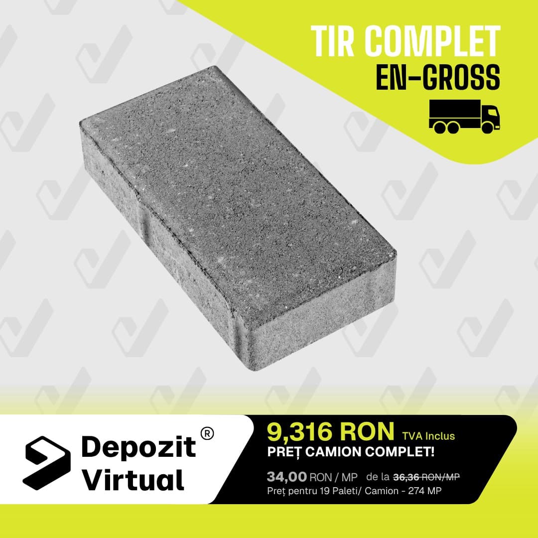 ANGRO Pavaj WISE Parket 40 mm gri