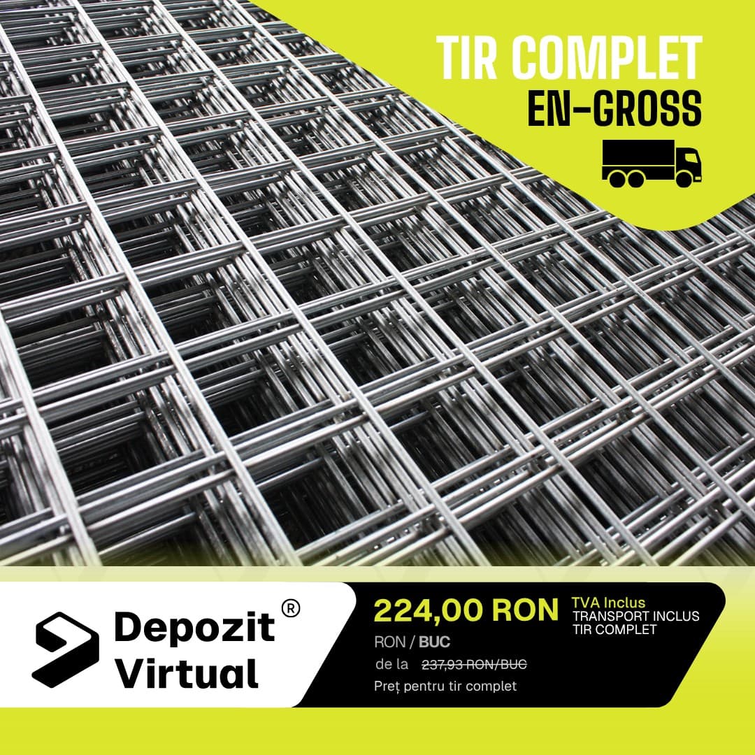 ANGRO Plasă sudata Ø6x100x100x2000x6000