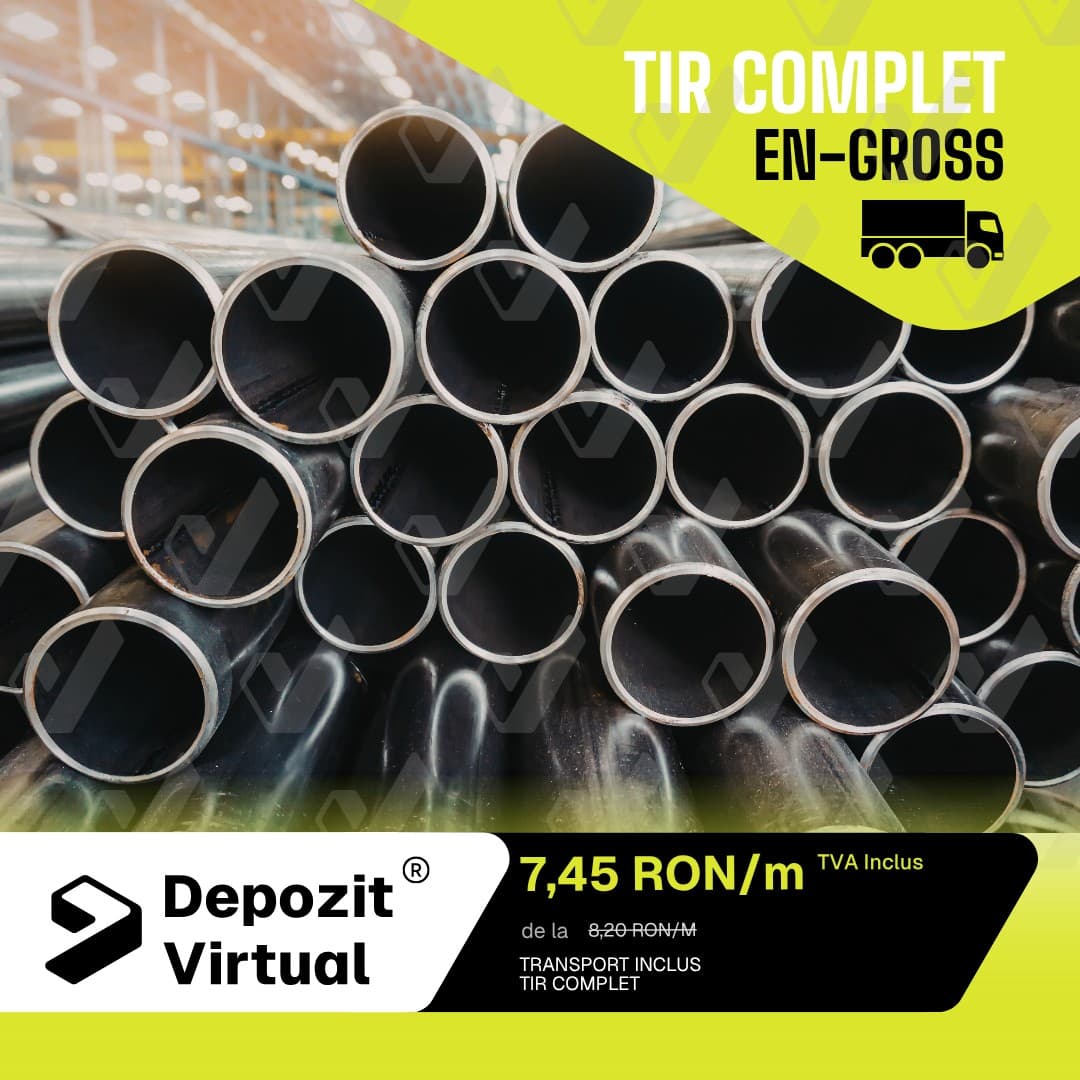 ANGRO Țeavă rotundă 33.7×2 bara 6m