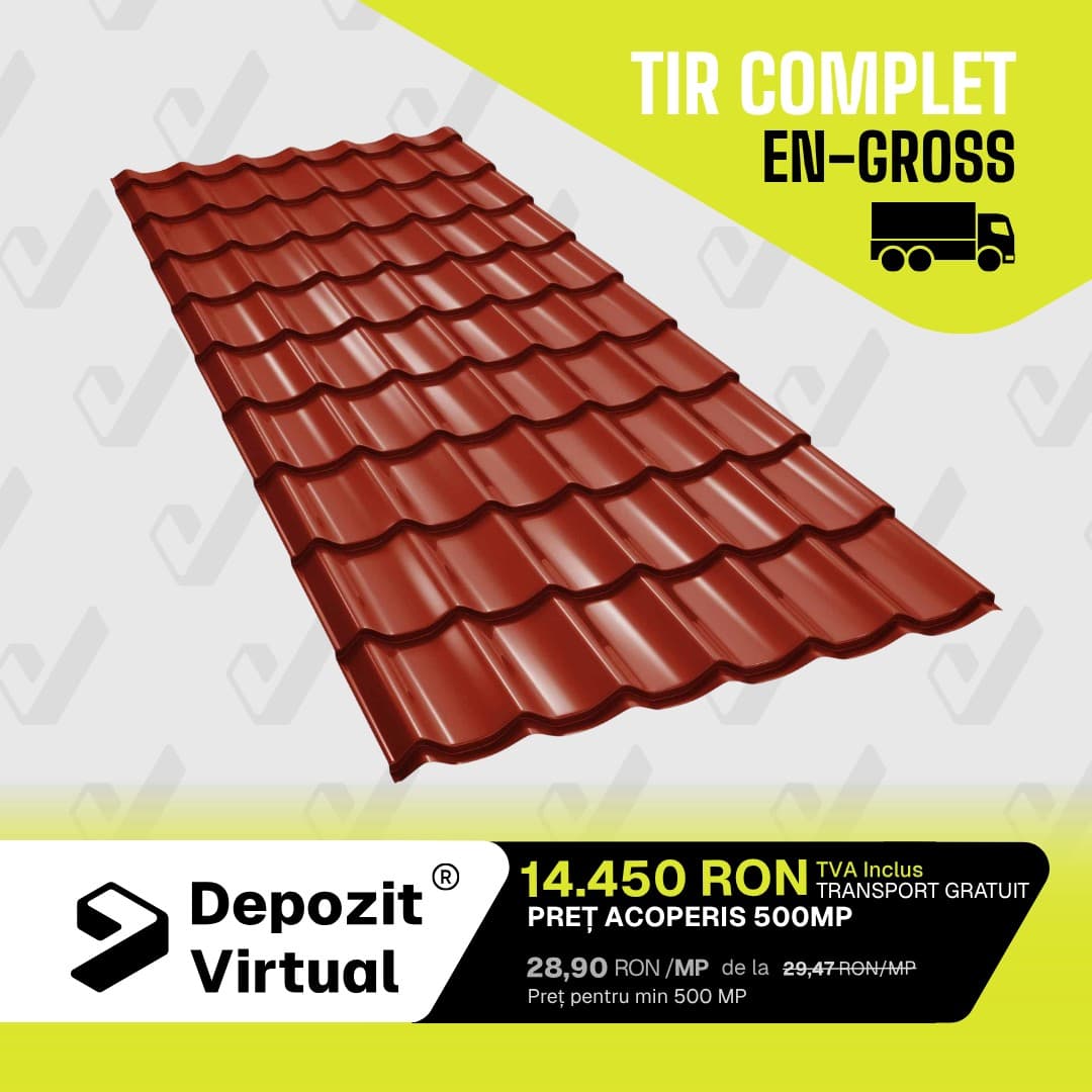 ANGRO Tigla metalica Bilka Clasic Lucios 0.4mm — imagine 1