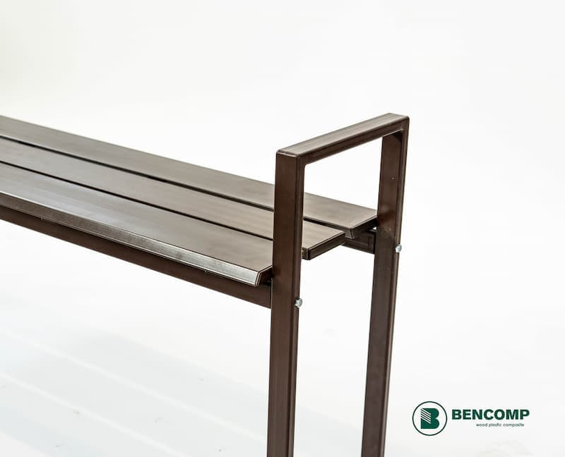 Banca de gradina Bencomp – Urban L 130 x l 37.5 x h 48/65.5 CM