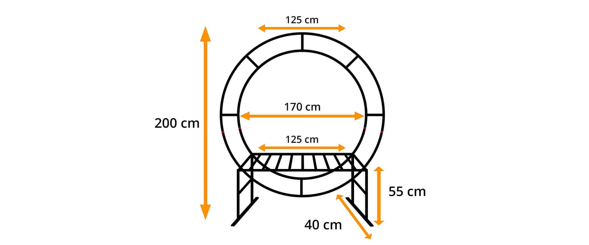 Bancuta Happy Garden Fast Metal — imagine 3