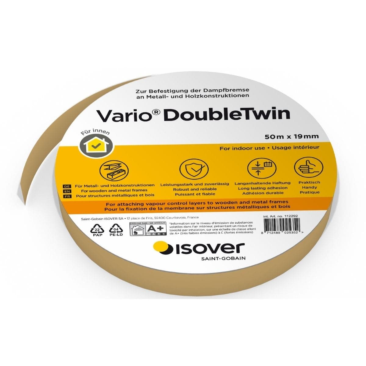 Banda de etansare dublu adeziva Rothoblaas Double Band 40mmx50m