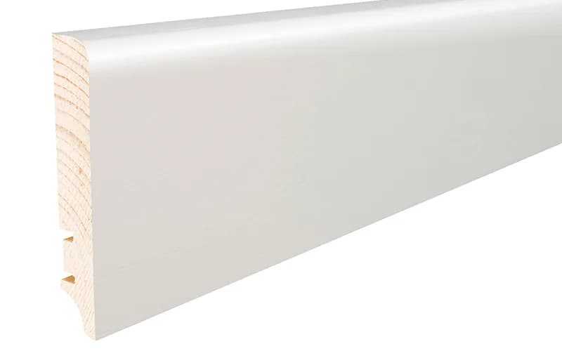 Plinta lemn P61 alba