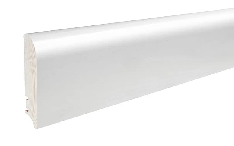 Plinta lemn PW92 alba