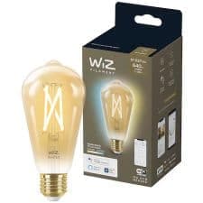 Bec LED inteligent vintage WiZ Filament ST64 E27 de 50W — imagine 2