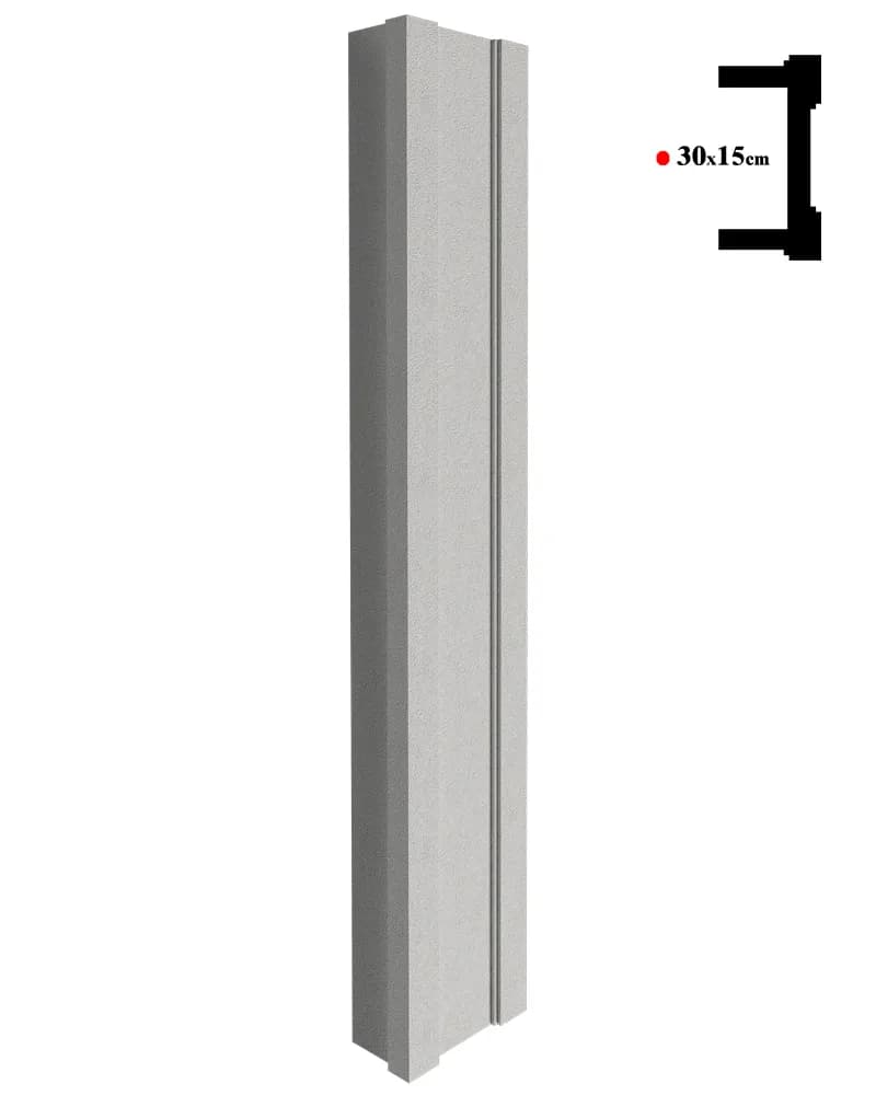 Stalp decorativ, ST-5040, 200x30x15cm