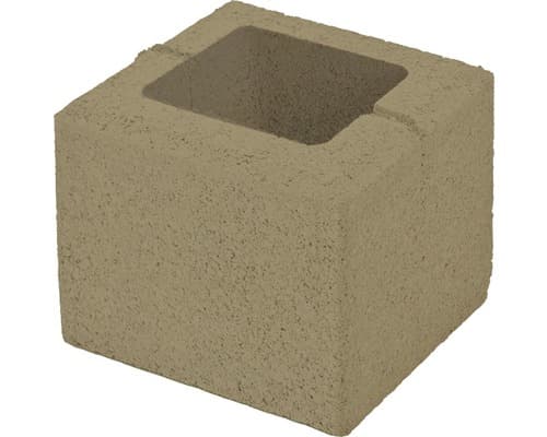 Bloc de zidărie Semmelrock Rivago pentru gard 20x20x16 cm crem