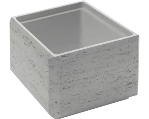 Bolțar STAR STONE Block 30x30x20 cm silver