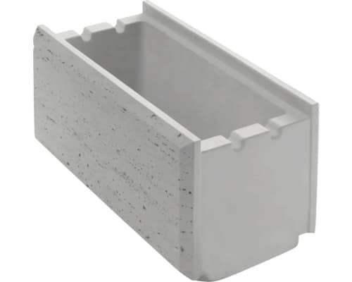 Bolțar STAR STONE Block 40x20x20 cm silver