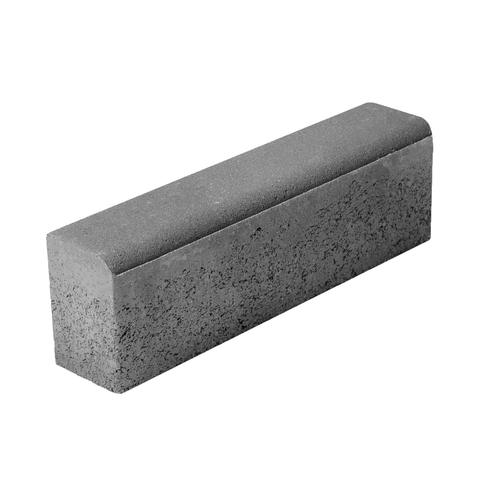 Bordura Petra Pavaje, dreapta, gri, 500 x 100 x 150 mm