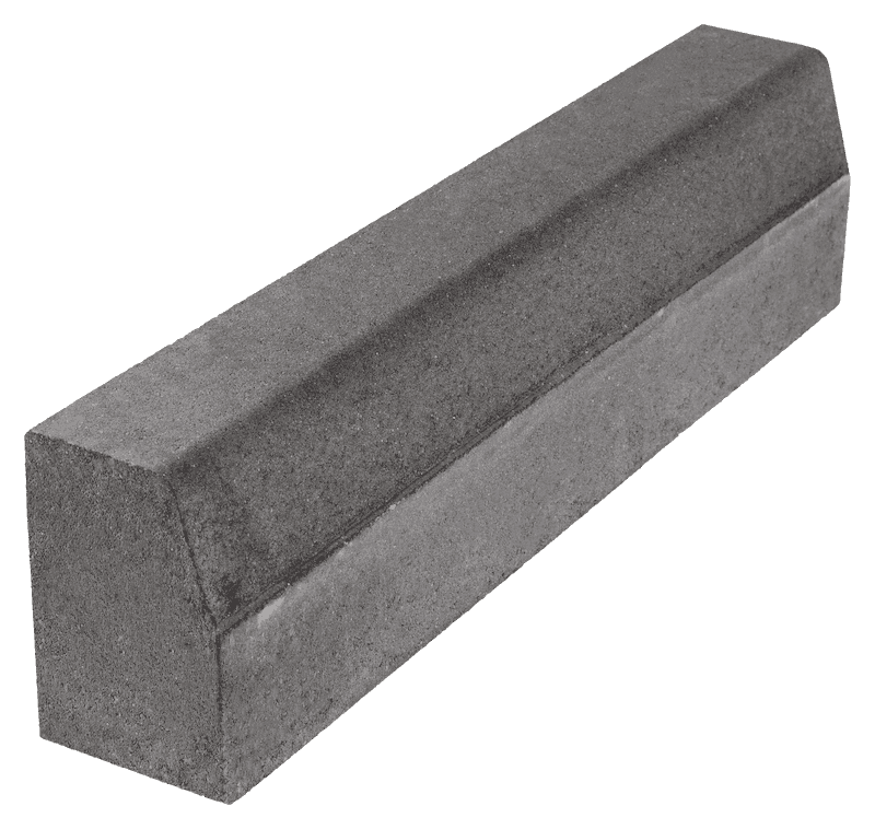 Bordură WISE T500 50x10x15 cm gri