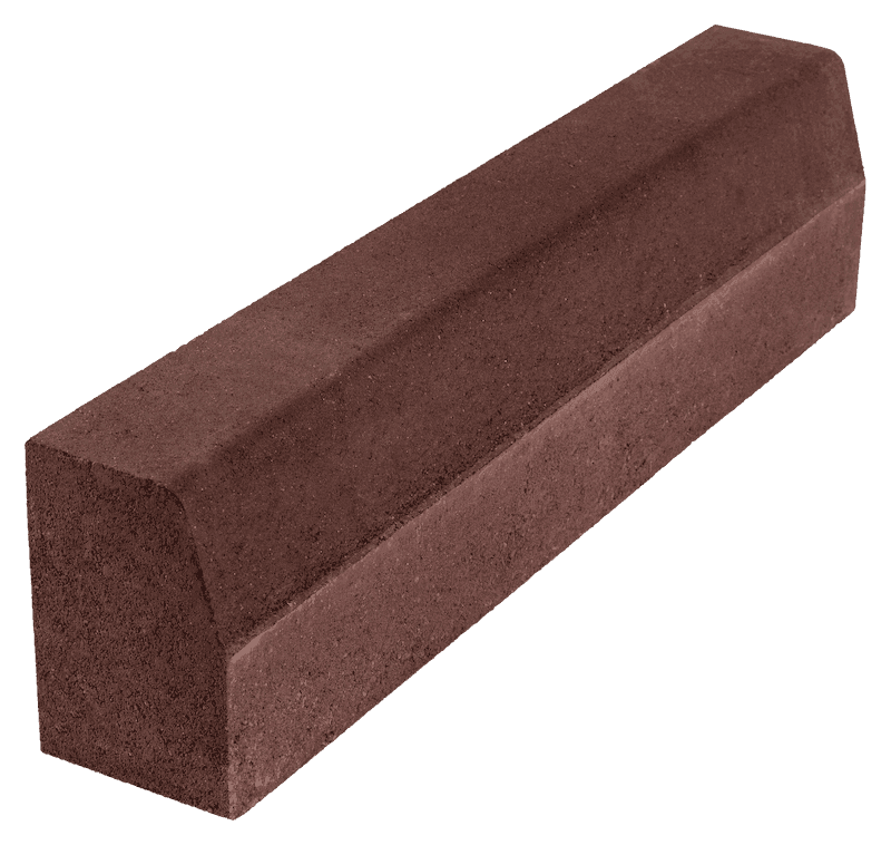 Bordură WISE T500 50x10x15 cm maro