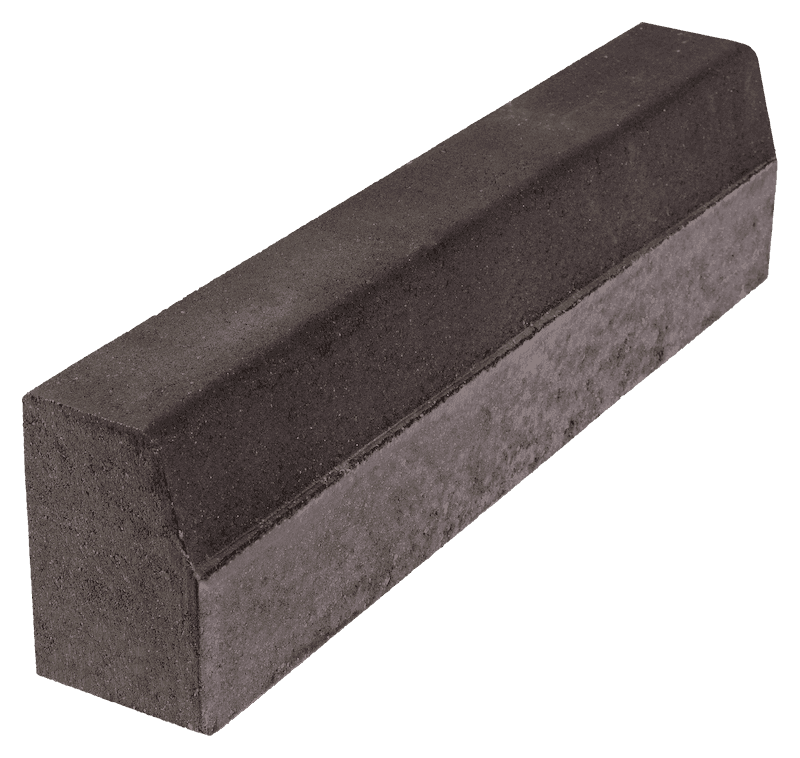 Bordură WISE T500 50x10x15 cm negru — imagine 1