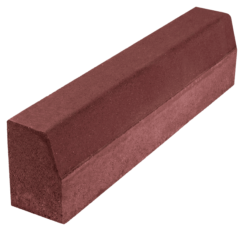 Bordură WISE T500 50x10x15 cm roșu — imagine 1