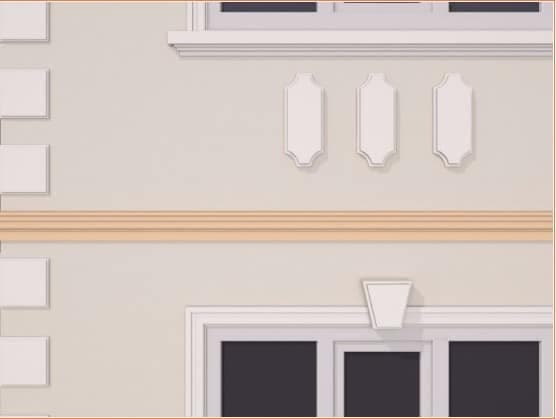 Brau decorativ fatada FP302 Dimensiune 150x45mm — imagine 2