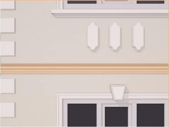 Brau decorativ fatada FP303 Dimensiune 160X65mm — imagine 2