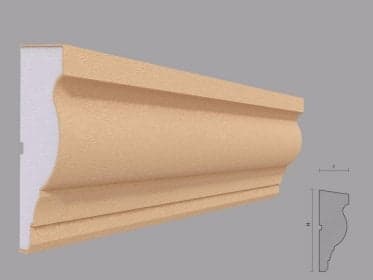 BRAU DECORATIV FP307 160x60mm