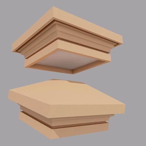 Capac de stalp FPCS03- 25 4 laturi — imagine 3