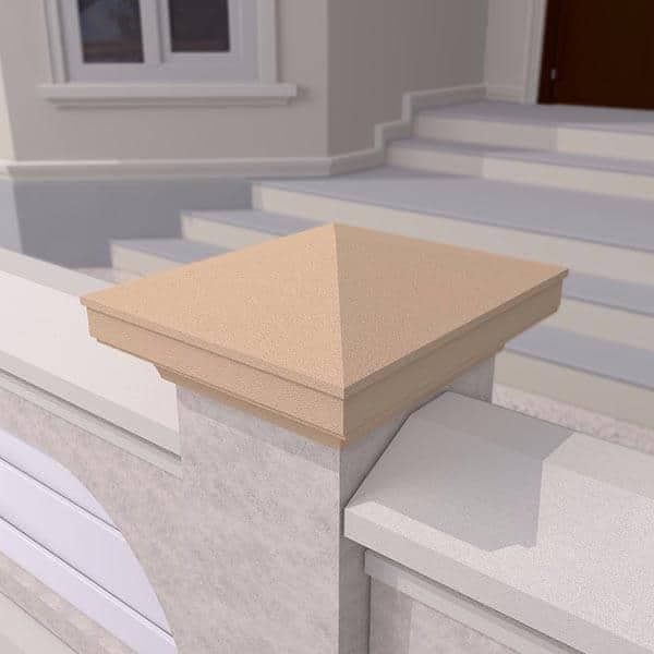 Capac de stalp FPCS01-25 4 laturi — imagine 3