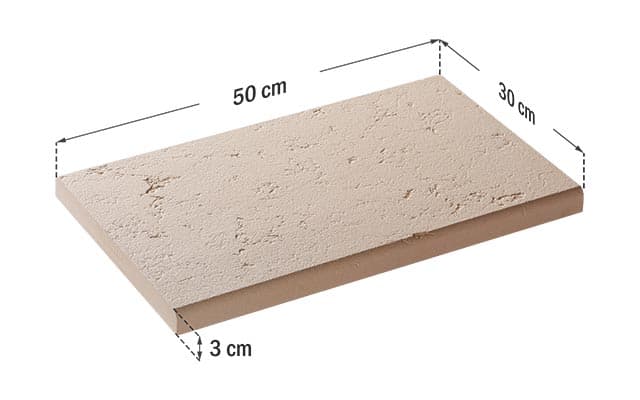 Capac interval Roma Clasic 50x30x3 cm